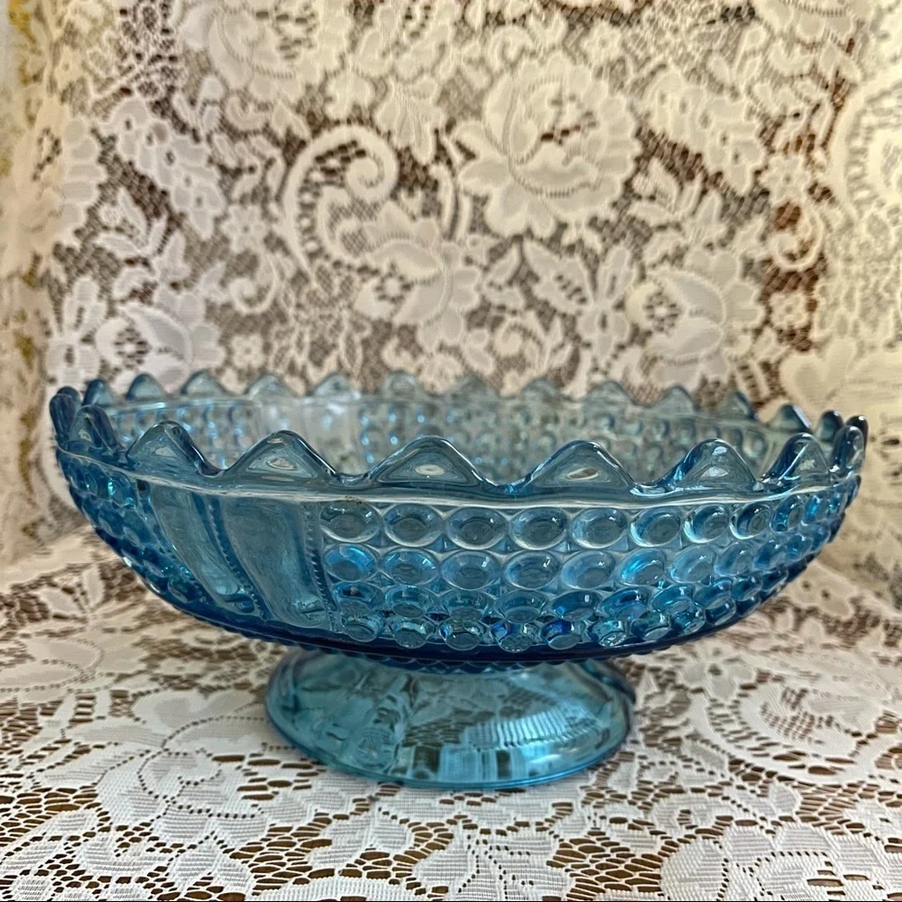 Antique Early American Pattern Glass Richards & Hartley Glass Company Bowl